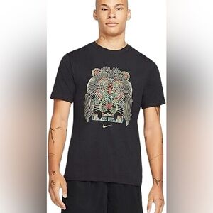 Nike Lebron Strive For Greatness Crown Jewel Lion Shirt - Size Medium